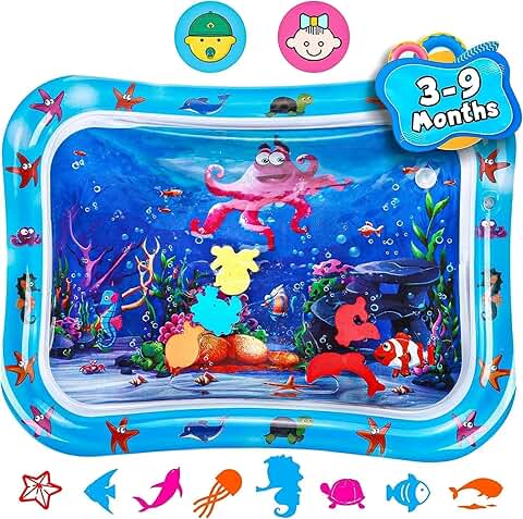 Inflatable Tummy Time Water Play Mat